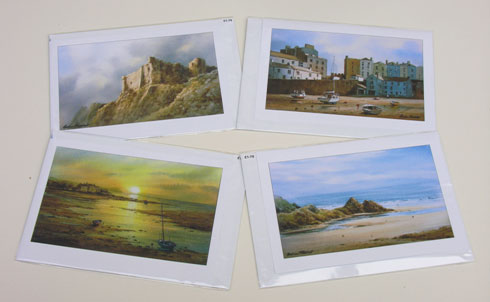 A5 Watercolour Greetings Cards from Graham H Hadlow